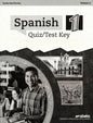 Abeka Spanish 1 Quiz/Test Key Volume 2