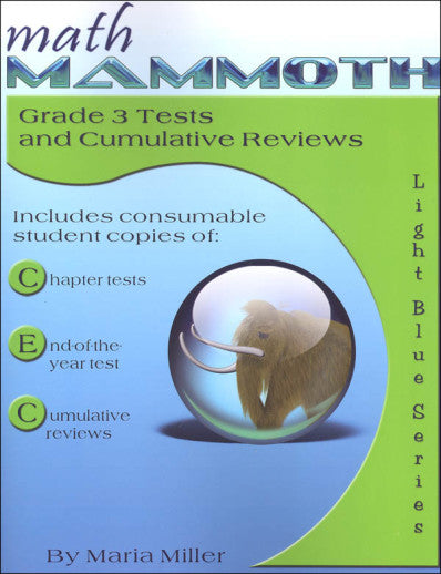 Math Mammoth Grade 3 Tests