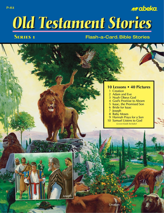 Abeka Old Testament Stories Series 1 Flash-a-Card