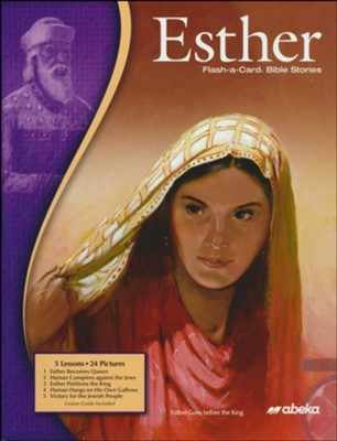 Abeka Esther Flash-a-Card Bible Stories
