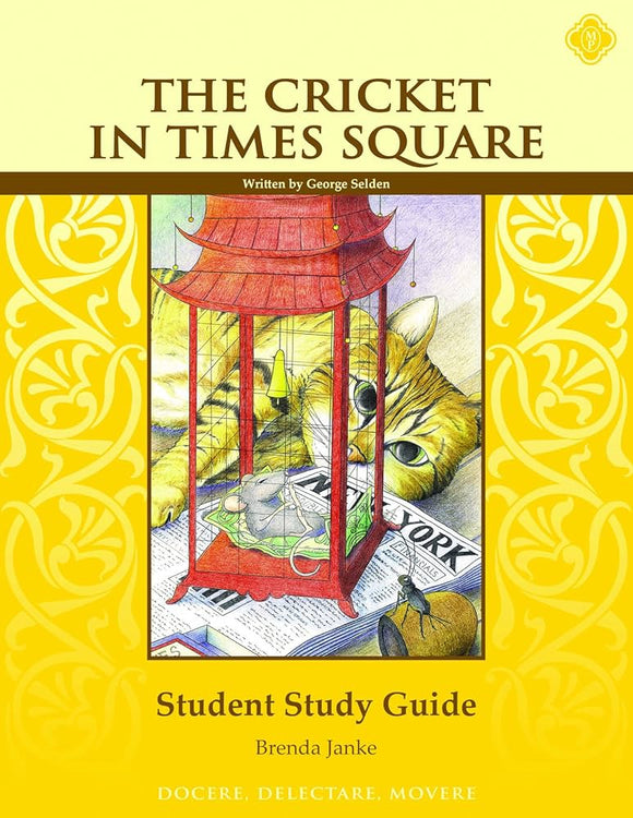 The Cricket in Times Square Student Study Guide