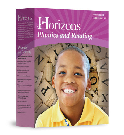 Horizons Phonics and Reading Homeschool Curriculum Kit