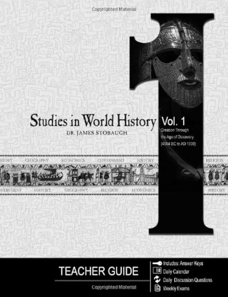 Studies in World History Vol. 1 Teacher Guide