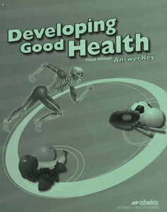 Developing Good Health Answer Key