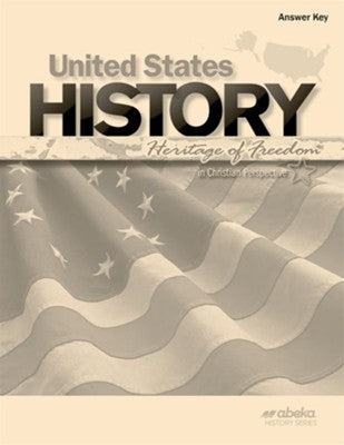 Abeka United States History Answer Key