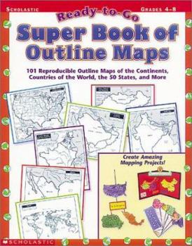 Ready-to-go Super Books of Outline Maps