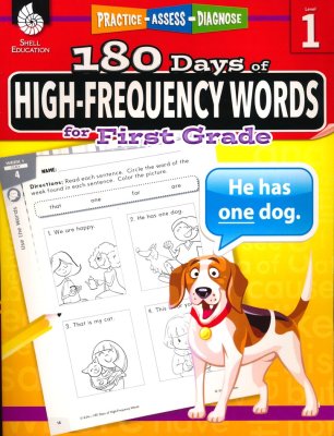 180 Days of High-Frequency Words 1st Grade