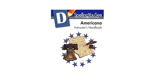 Spelling You See D Americana Instructor's Handbook