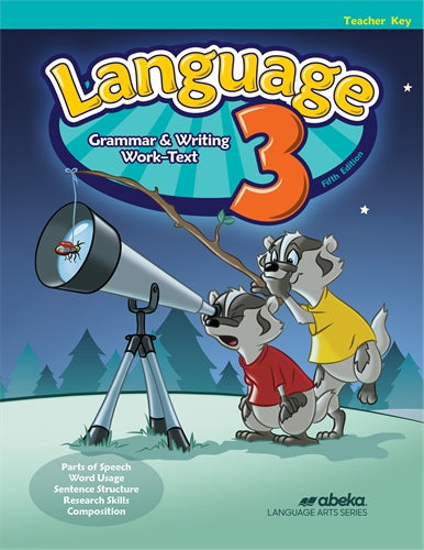 langauge 3 teacher key