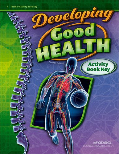 Developing good health activity book key