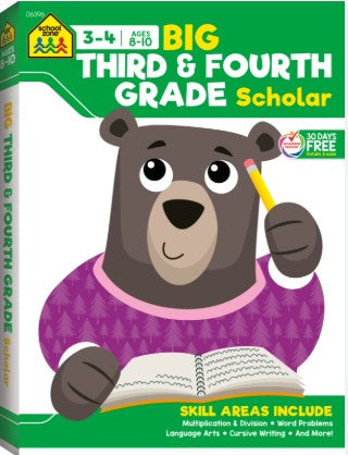 Big Third & Forth Grade Scholar