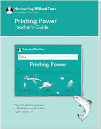 Handwriting Without Tears Printing Power Teacher's Guide