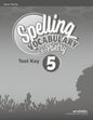 Spelling Vocabulary & Poetry 5 Test Key