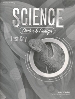 Science Order & Design Teacher Test Key