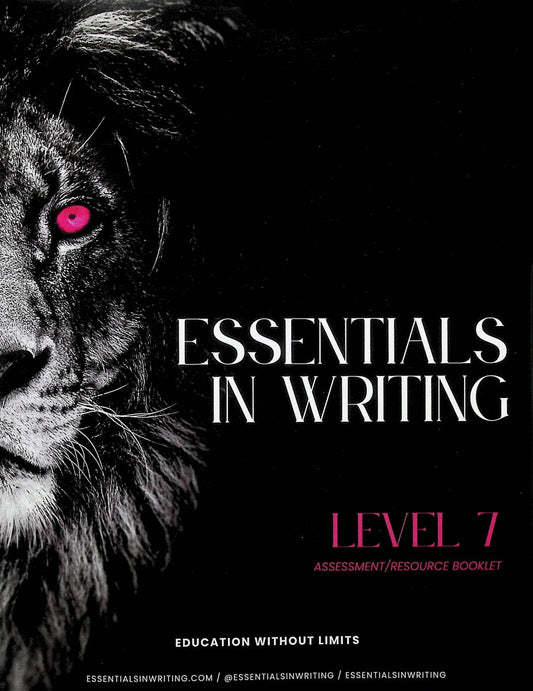 Essentials in Writing Level 7 Assessment/Resource Booklet 2nd Edition