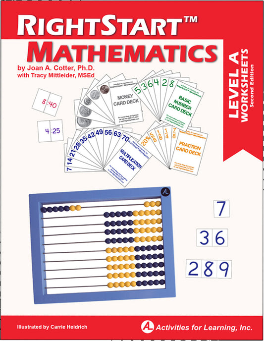 RightStart Mathematics Level A Worksheets, 2nd Edition