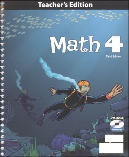 Math 4 Teacher's Edition 3rd Ed.