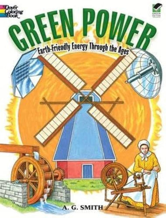 Green Power Dover Coloring Book