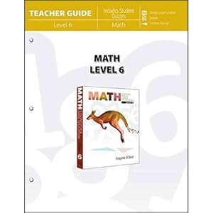 Master Books Math Level 6 Teacher Guide