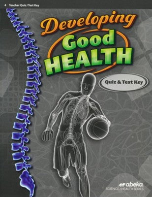 Abeka Developing Good Health Quiz & Test Key