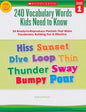 240 vocabulary words kids need to know grade 1