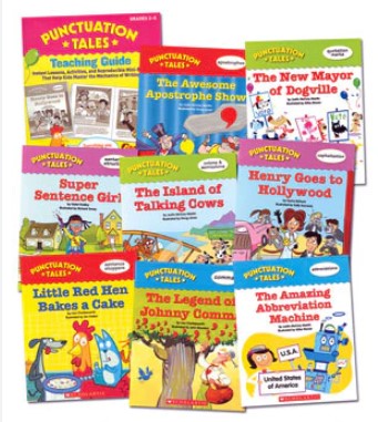 Punctuation Tales Teaching Guide and Mini-Books Set Grades 2-5