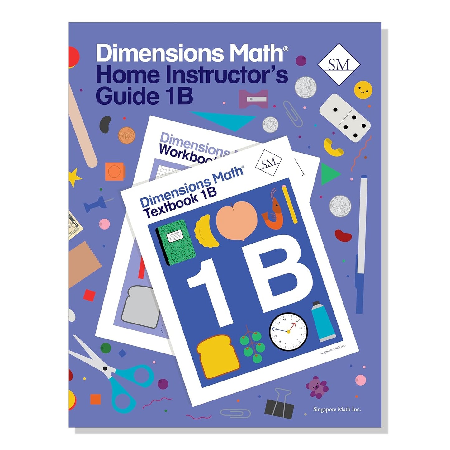Dimension Math Home Instructor's Guide 1B