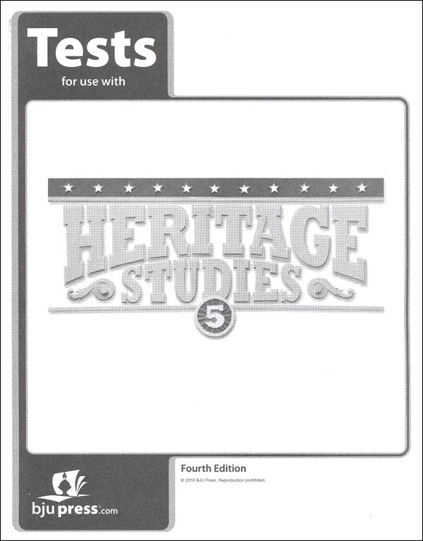 Heritage Studies 5 Tests Fourth Edition