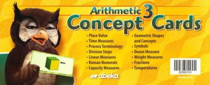 Abeka Arithmetic 3 Concept Cards