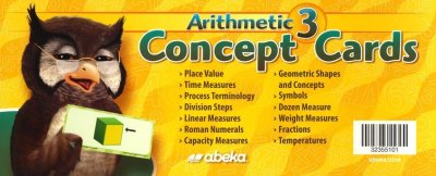 Abeka Arithmetic 3 Concept Cards