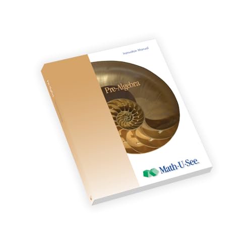 Math U See Pre-Algebra Instruction Manual