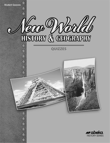 New world history and geography