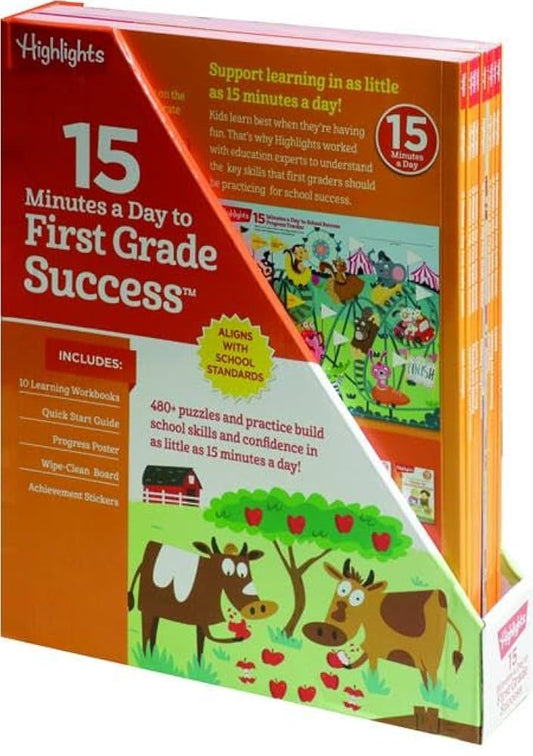 Highlights 15 Minutes a Day to First Grade Success