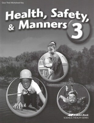 Health, Safety, and Manners Quiz/Test/Worksheet Key
