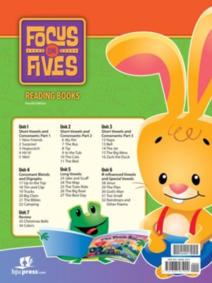 Focus on Fives Reading Books 4th Ed.