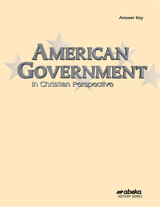 American Government Answer Key