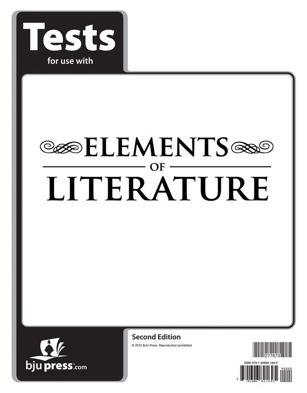 Elements of Literature Tests, 2nd Ed.