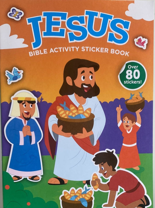 Jesus Bible Activity Sticker Book