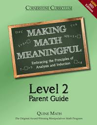 Making Math Meaningful Level 2 Parent Guide