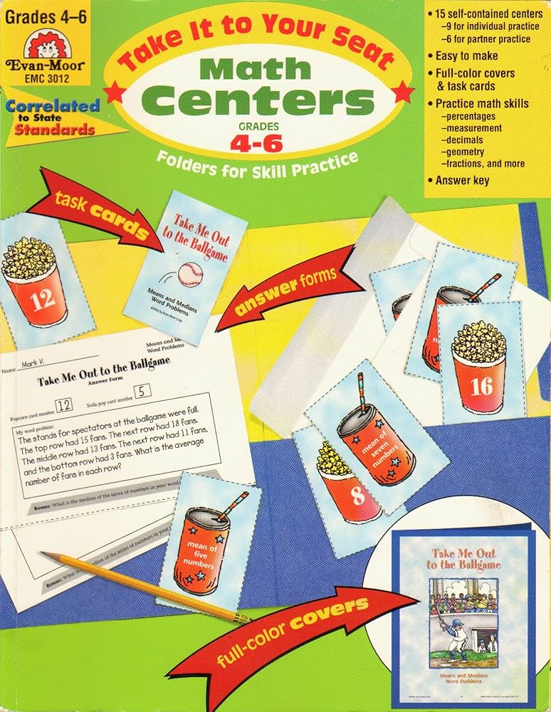 Math Centers Grades 4-6