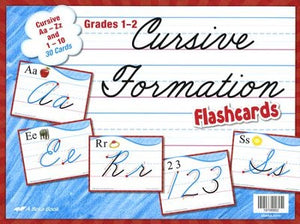 Cursive Formation Flashcards