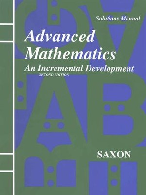Advanced Mathematics Solutions Manual