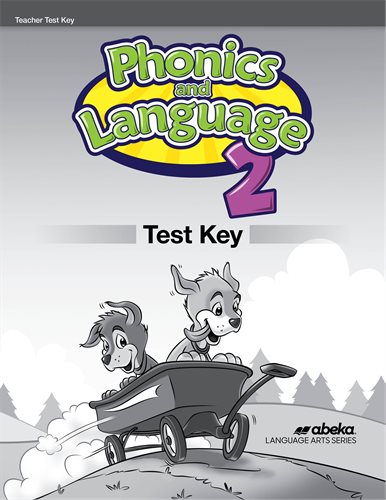 phonics and language 2 test key