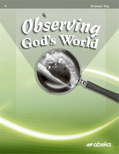 Observinjg God's world answer key
