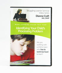 Identifying Your Child's Processing Problem DVD