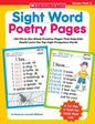Sight Word Poetry Pages Grades PreK-2