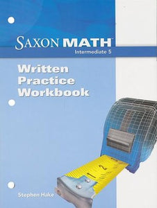 Saxon Intermediate 5 Written Practice Workbook