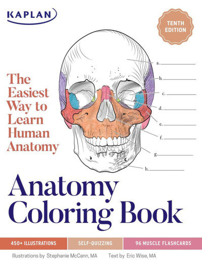 Kaplan Anatomy Coloring Book 10th Ed.