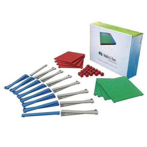Math U See Algebra/Decimal Insert Kit