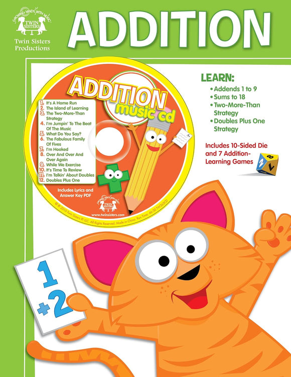 Addition Workbook with Music CD